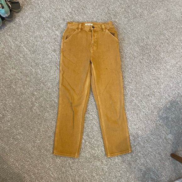 High Rise Yellow Denim - Picture 3 of 9